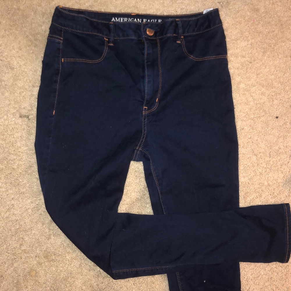 Dark Wash American Eagle Jegging